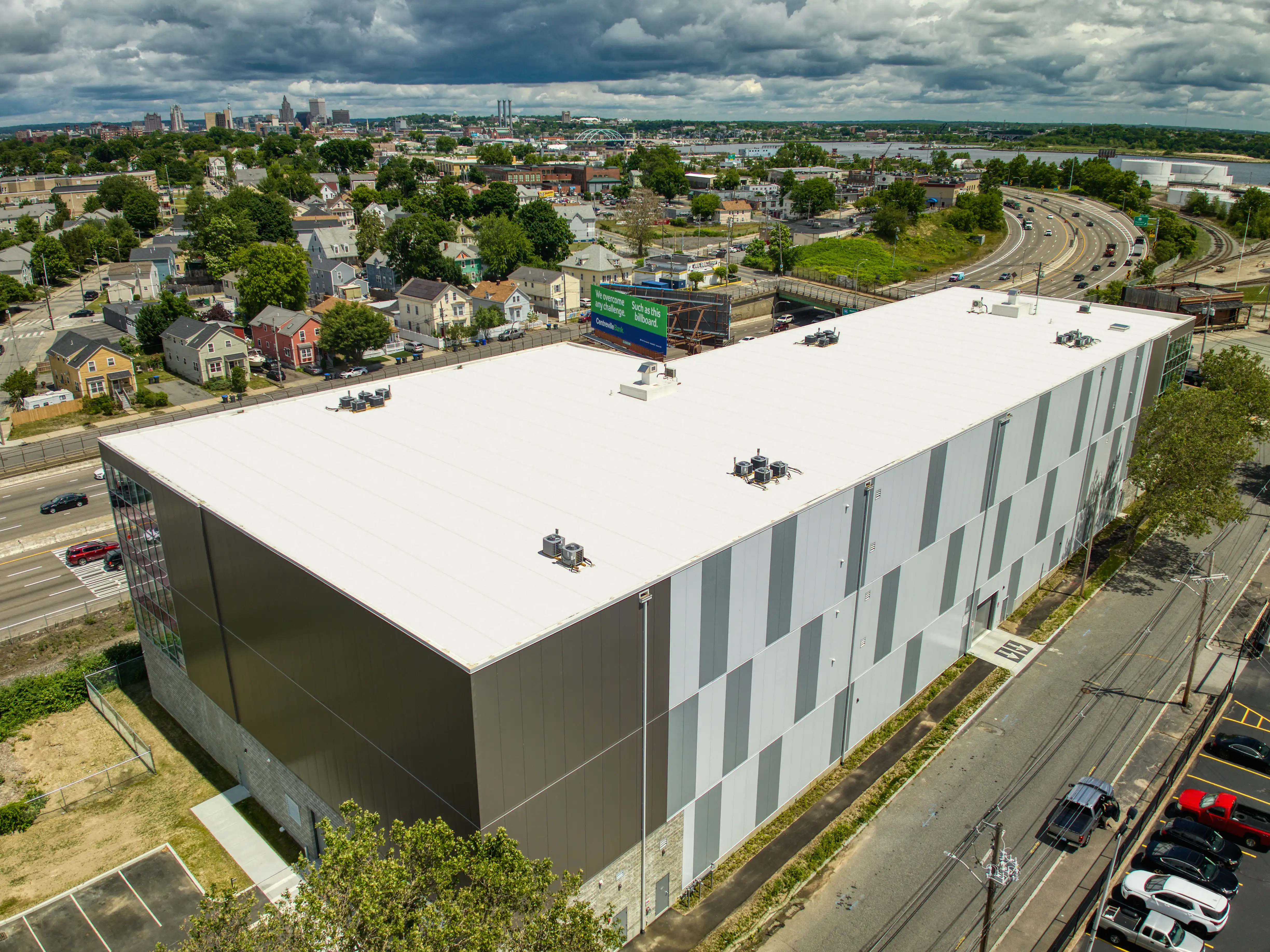 1117 eddy street providence ri self storage facility - commercial roofing project