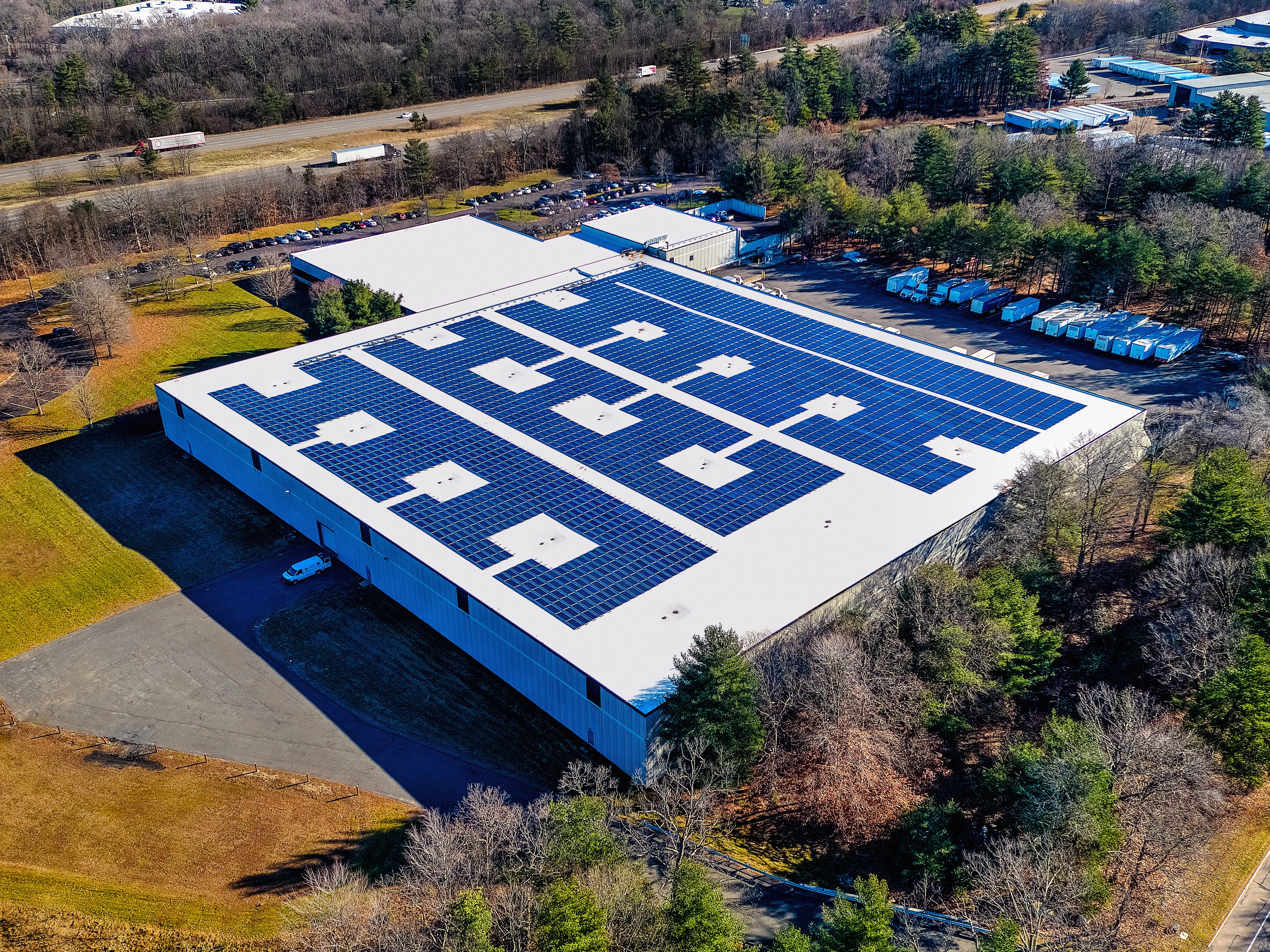 mansfield 12 - industrial roofing project